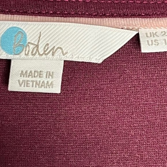 Boden Suki Ruby Velvet Top - Fully Lined - 18 - Picture 8 of 8